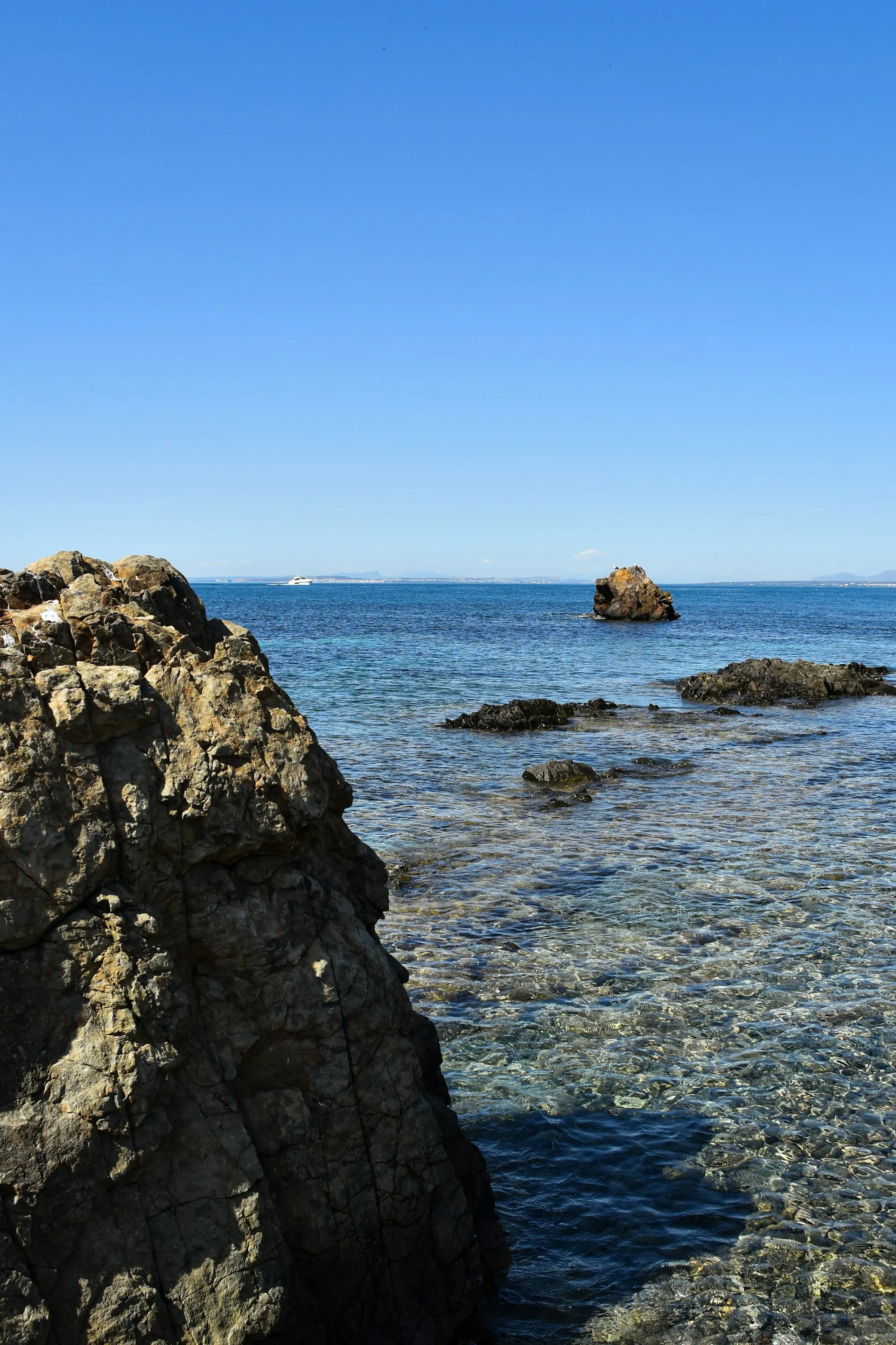 Costa rocosa de Tabarca